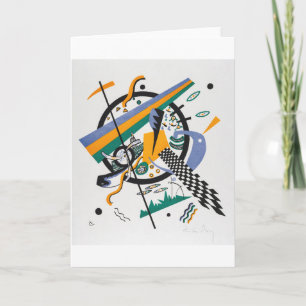 Small Worlds IV, Abstract, Wassily Kandinsky Card