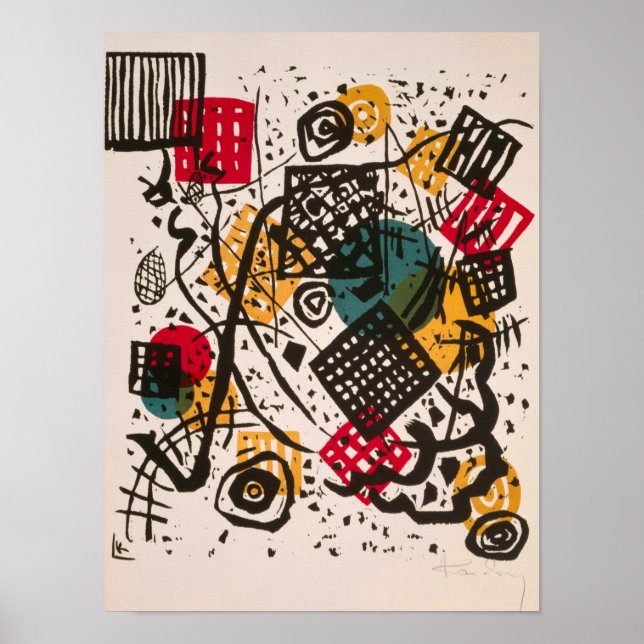 Small Worlds V, 1922 by Wassily Kandinsky Poster (Front)