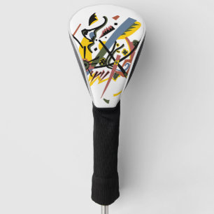 Small worlds, Vassily Kandinsky in digital colors Golf Head Cover