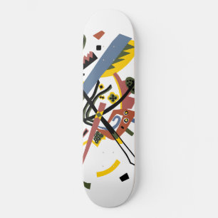 Small worlds, Vassily Kandinsky in digital colors Skateboard