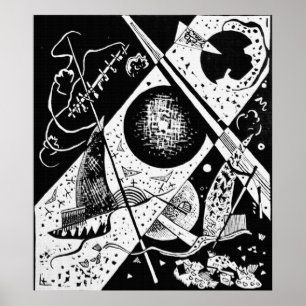 Small Worlds VI - Wassily Kandinsky Modern Art  Poster