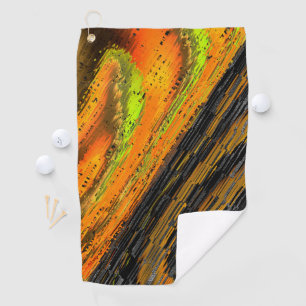 Small yellowish mosaic and deformed golf towel