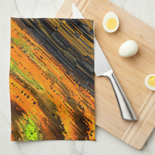 Small yellowish mosaic and deformed tea towel