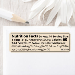 Smallest Linear Honey Nutrition Facts