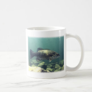 Smallmouth bass coffee mug