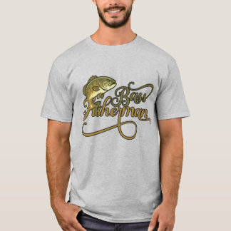 Smallmouth Bass Fisherman  T-Shirt