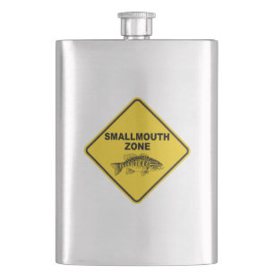 Smallmouth Zone Hip Flask