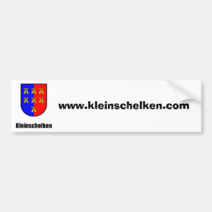 Smallpox Siebencitizen Saxony Coat of Arms Bumper Sticker