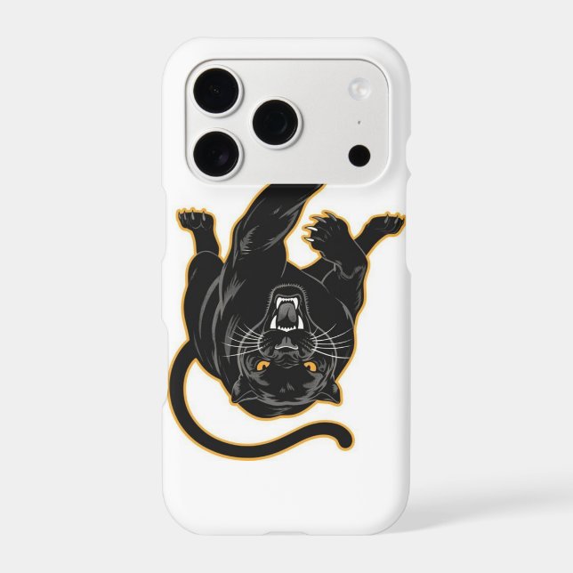 Smart Black Panthers iPhone Case (Back)