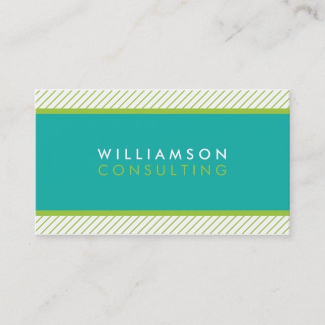 SMART BUSINESS CARD :: plain modern trendy 10 (Front)