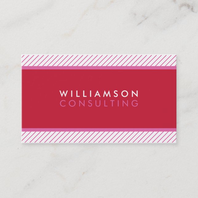 SMART BUSINESS CARD :: plain modern trendy 8 (Front)