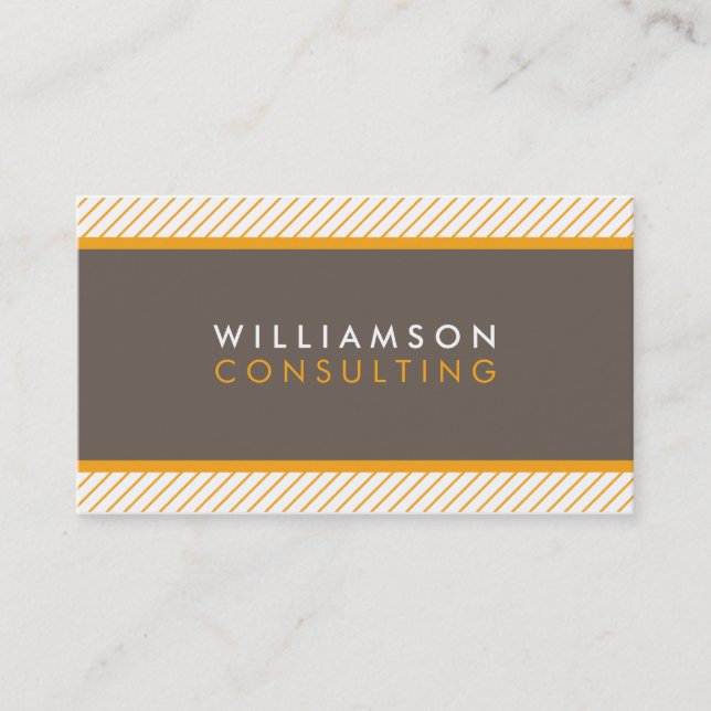 SMART BUSINESS CARD :: plain modern trendy 9 (Front)
