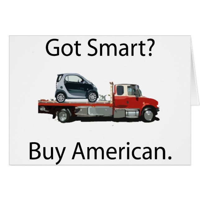Smart Car Buy American (Front Horizontal)