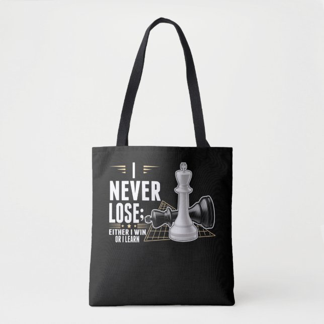 Smart Chess Player Intelligent Board game Tote Bag (Front)