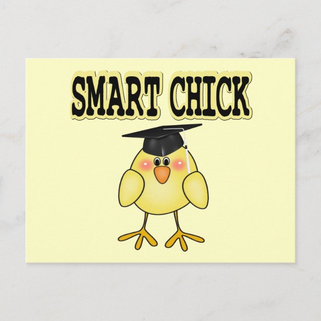 Smart Chick Postcard (Front)