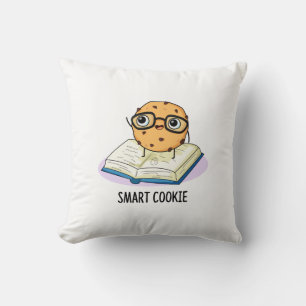 Smart Cookie Funny Snack Pun Cushion