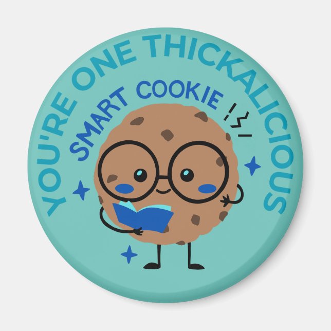 Smart Cookie Magnet (Front)