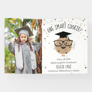 Smart Cookie Photo Kids Graduation Announcement Banner