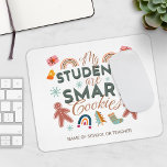 Smart Cookies Boho Christmas Mouse Pad<br><div class="desc">Add your school name to this cute "My Students Are Smart Cookies" Christmas design for teachers</div>