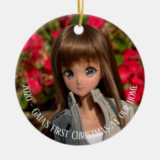 Smart Doll Gaia first Christmas Ceramic Tree Decoration