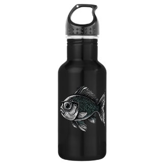 Smart fish water bottle