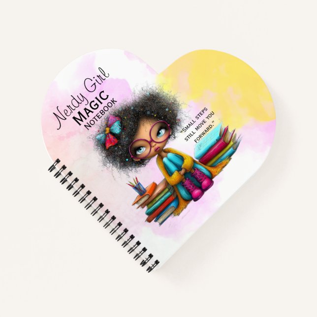 Smart Girl Motivational Notebook (Front)
