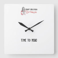 Smart Girls Read Romance Time to Read Clock