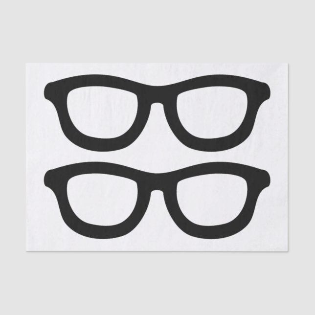 Smart Glasses Tissue Paper (Front)