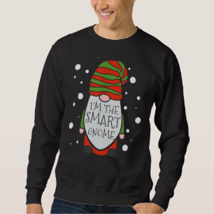 Smart Gnome  Matching Family Group  Funny Christma Sweatshirt