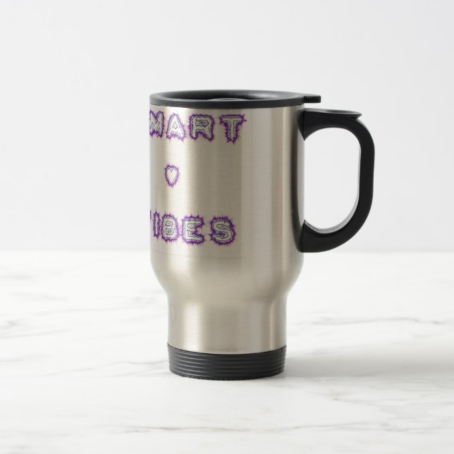 Smart good vibes travel mug (Right)