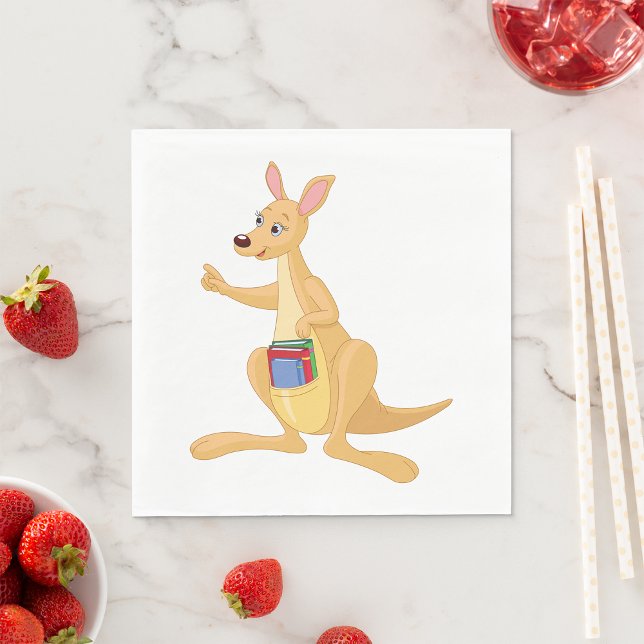 Smart Kangaroo Napkin (Creator Uploaded)