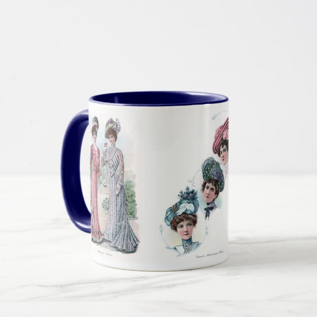 Smart Midsummer Hats, Afternoon Gowns - 1901 Mug (Front Left)