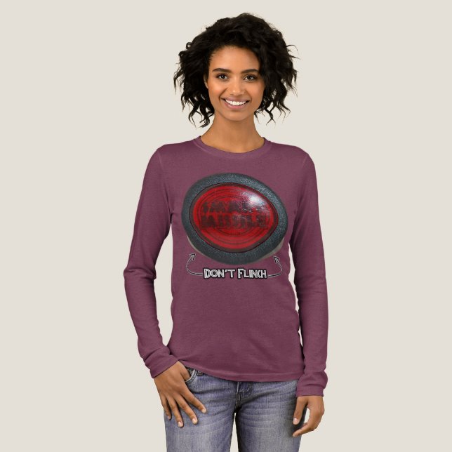 Smart Missile Don't Flinch Tri-Blend Shirt (Full Front)
