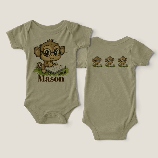 Smart Monkey (Design Front & Back)
