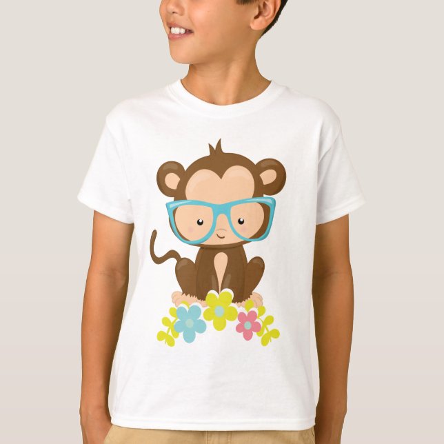 Smart Monkey  Kids' Hanes TAGLESS® T-Shirt (Front)
