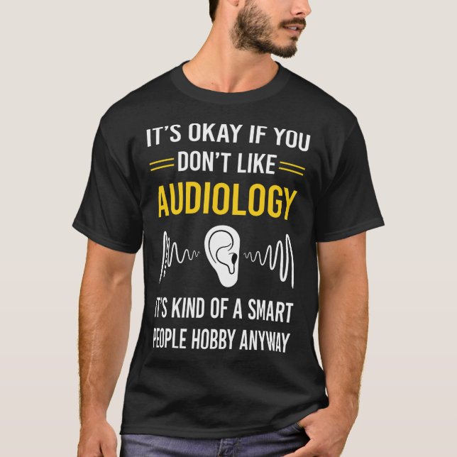 Smart People Audiology Audiologist T-Shirt (Front)