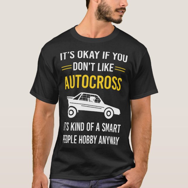 Smart People Autocross T-Shirt (Front)