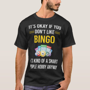 Smart People Bingo T-Shirt
