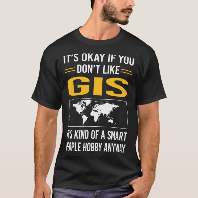 Smart People GIS T-Shirt (Front)