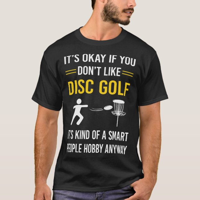 Smart People Golf Golfing Golfer T-Shirt (Front)