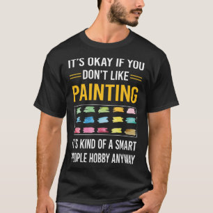 Smart People Painting T-Shirt