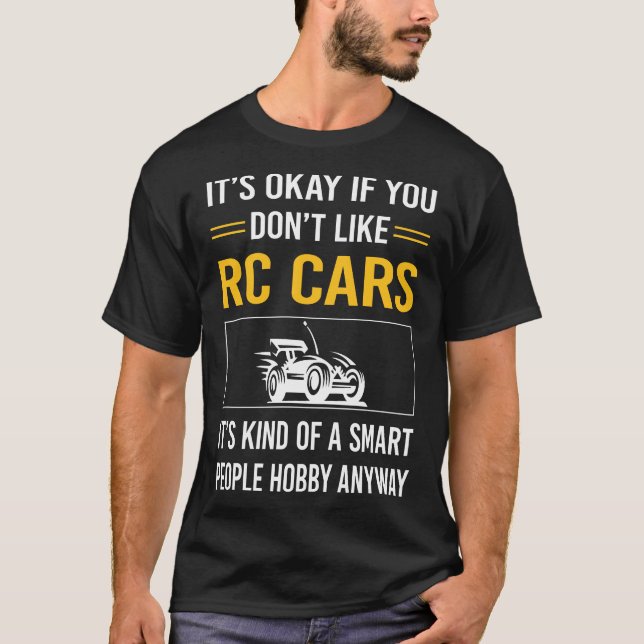 Smart People RC Car Cars T-Shirt (Front)