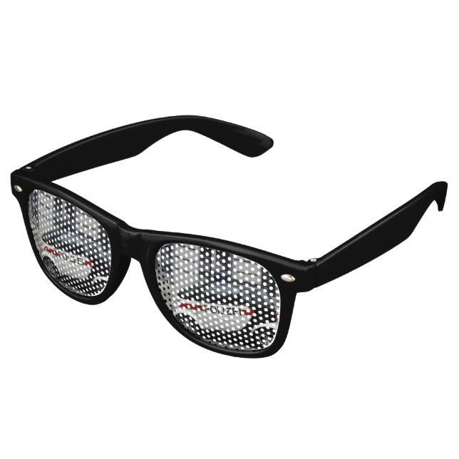 Smart Polizei Auto Retro Sunglasses (Angled)