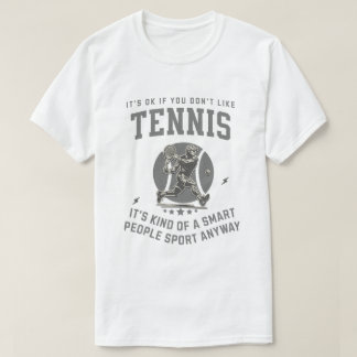 Smart Retro Tennis Sport T-Shirt