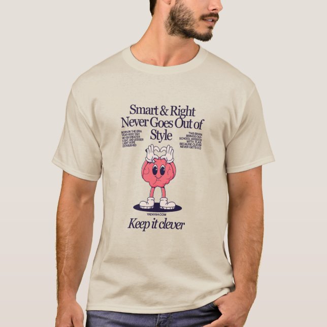 Smart & Right Unisex Yada Yahowah Tee (Front)
