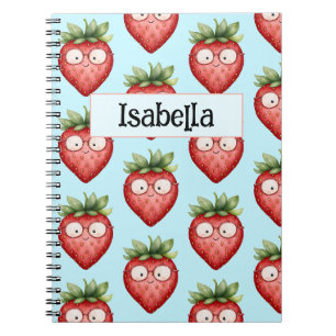 Smart Strawberry  Notebook