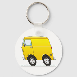 Smart Van Yellow Key Ring