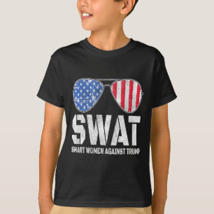 Smart Women Against Trump Funny Anti-trump 2024 T-Shirt