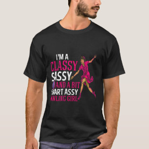 Smart Y Bowling Girl For Cly Bowler Bowling Women T-Shirt