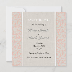 SmartElegance Coral Save the Date